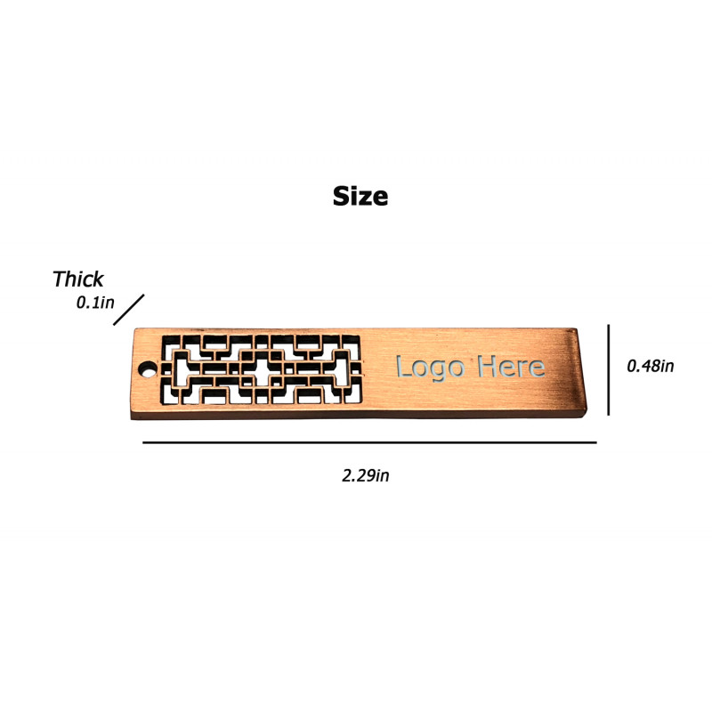 Personalized Chinese Bookmark Style USB Flash Drive (16G, 32G) (Rose red)